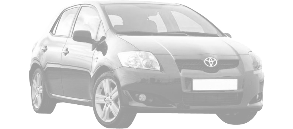 Ricambi Toyota AURIS 01-2007/12-2009